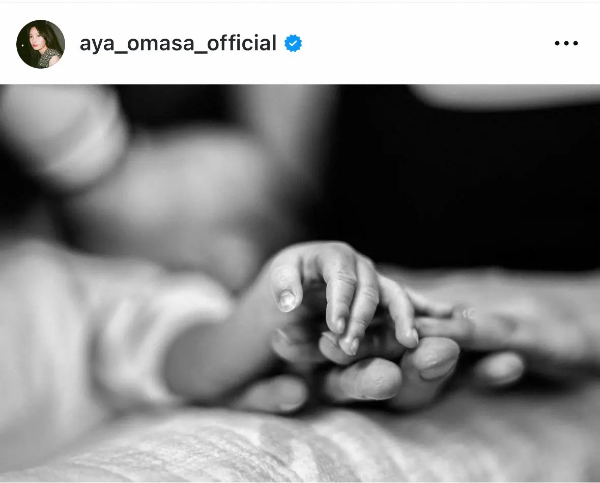 【画像・写真】大政絢　第1子男児出産を報告「小さな命の力強さに感動」　夫ワンオクToruも「奇跡に感謝」