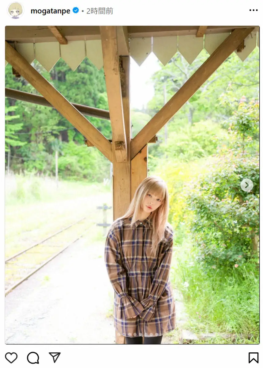 【画像・写真】激レア?　最上もが　金髪ロング姿に「誰ってなるよね」フォロワーため息「お姫さま」「別人みたい」