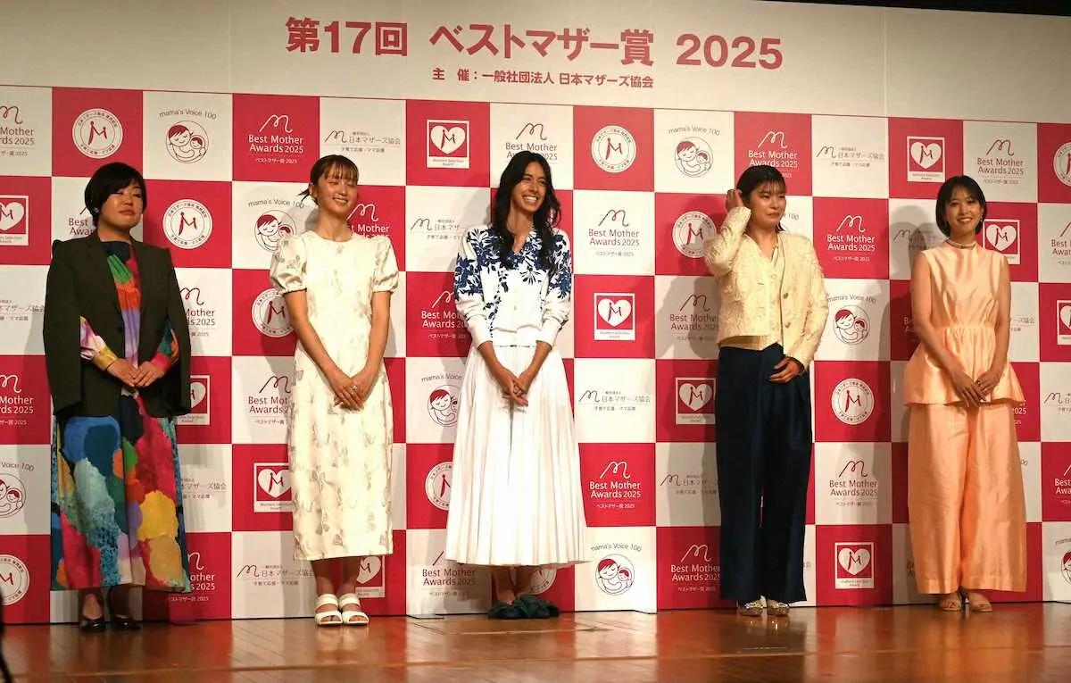 【画像・写真】森泉、鷲見玲奈、Amiら「ベストマザー賞」受賞　憧れや目標となるママを選出
