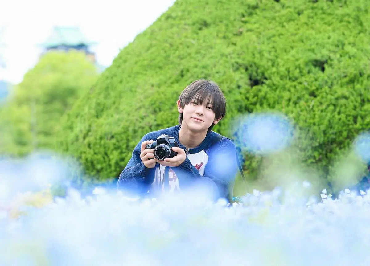 【画像・写真】「Boys　be」のカメラ王子、亀井海聖　撮ることで撮られ上手に　“菊池風磨くん”で角度やポーズ研究