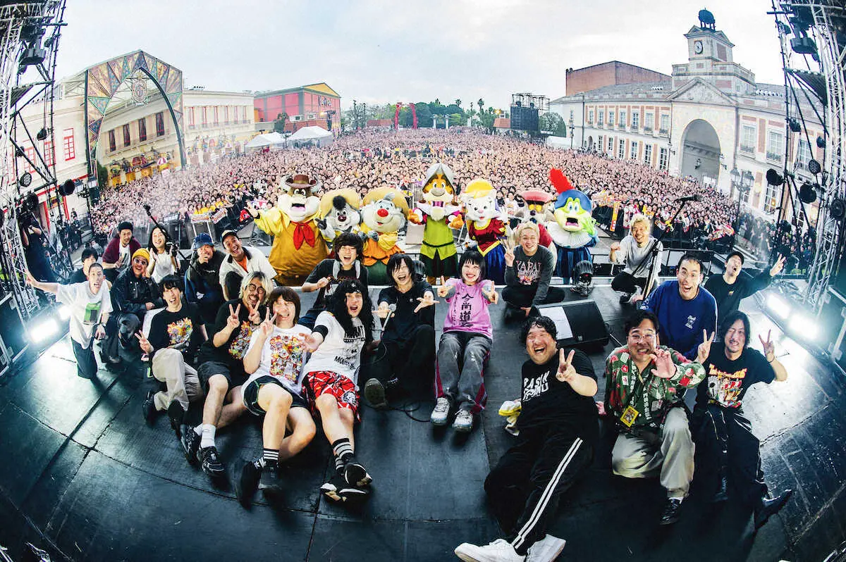 【画像・写真】ヤバイTシャツ屋さん　志摩スペイン村貸し切り！2日間で約1万6000人熱狂　ありぼぼは妊娠報告