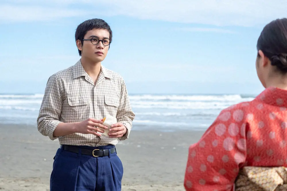 【画像・写真】連続テレビ小説「あんぱん」第32話。柳井嵩（北村匠海）は朝田のぶ（今田美桜）と仲直りし…（C）NHK 