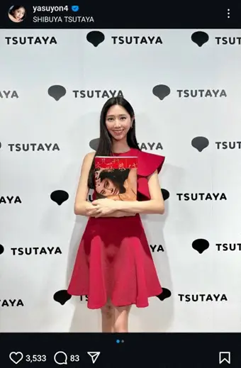 【画像・写真】“令和のキューティーハニー”斎藤恭代　真っ赤なミニワンピ姿披露に「かわいい」「素敵な特級の美人」