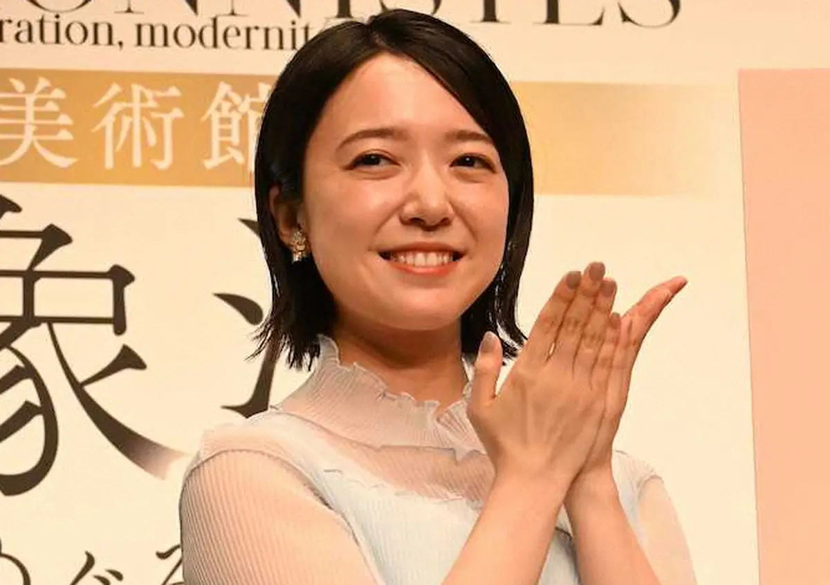 【画像・写真】上白石萌音　趣味の読書をする姿は「描いて欲しくない。髪はボサボサ」美術展会見で笑い誘う