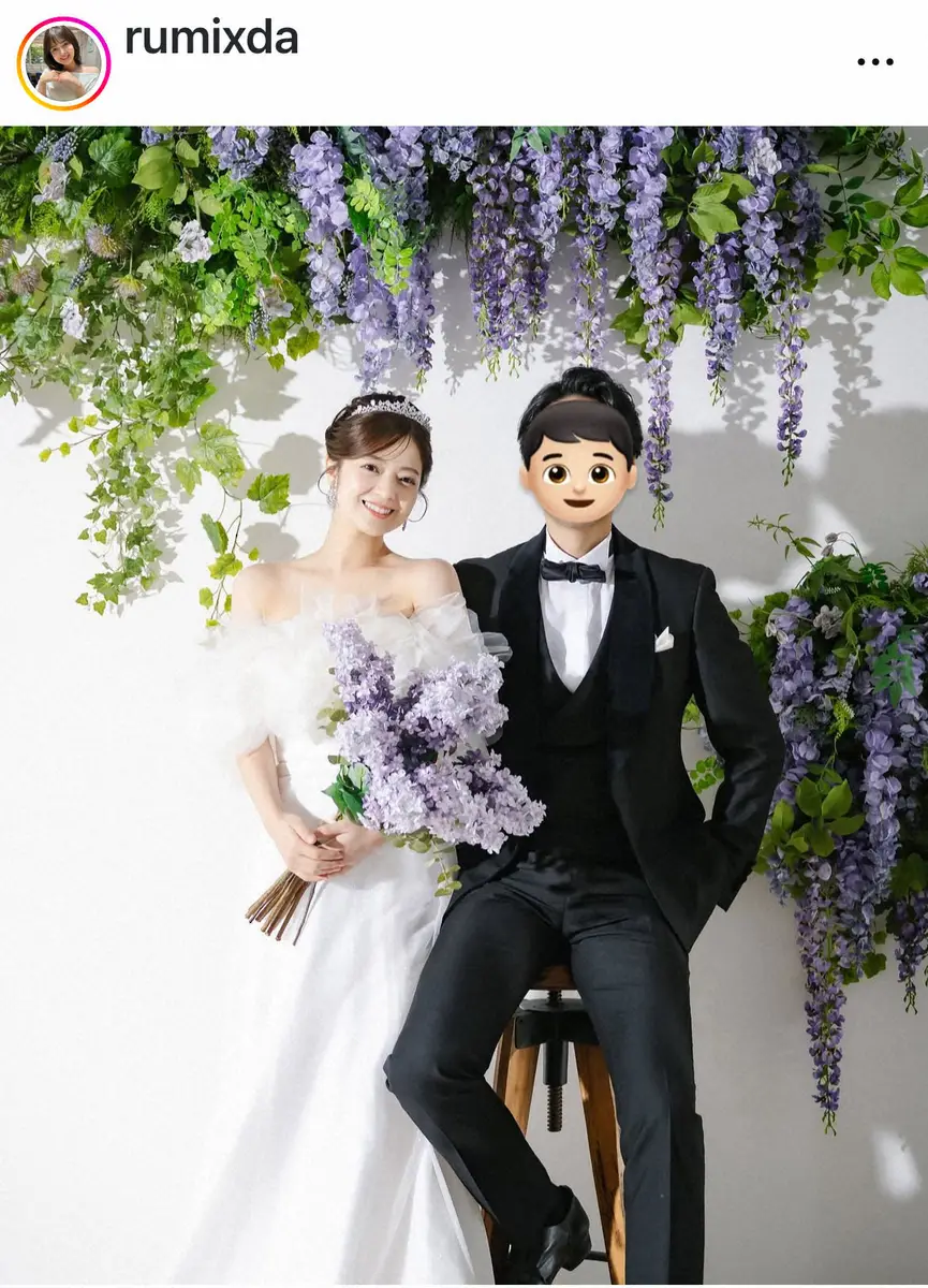 【画像・写真】28歳・美人ローカルタレントが結婚発表「どんな事でも受け止めてくれる懐の深さに感謝する毎日です」
