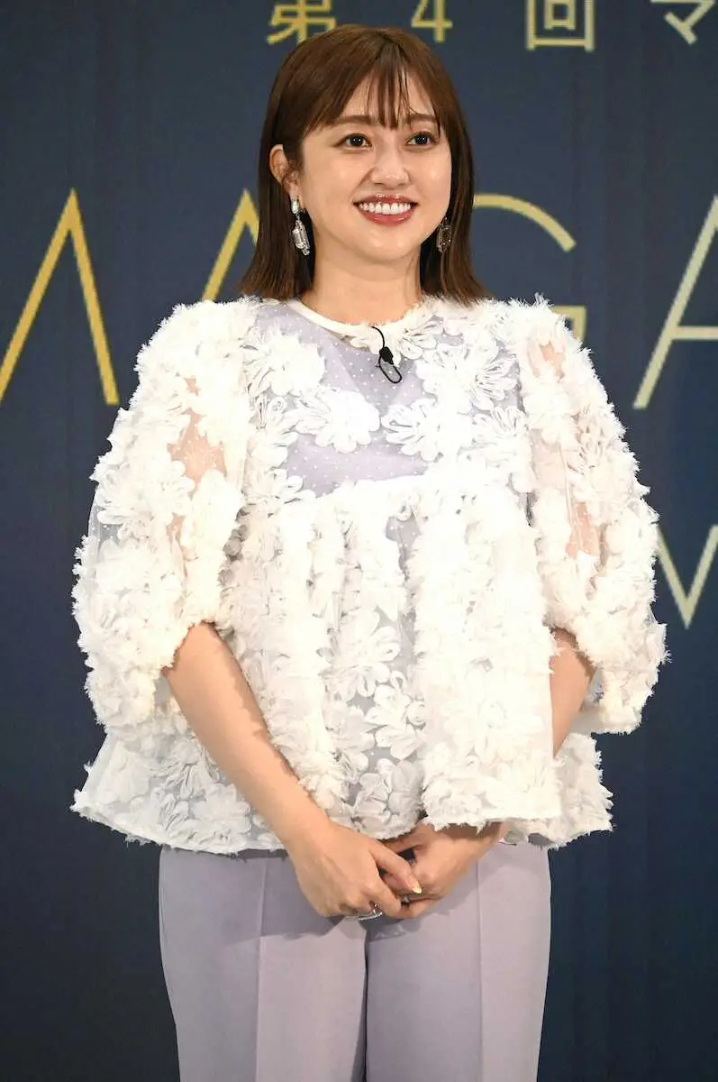 【画像・写真】菊地亜美　第2子出産後初の公の場、祝福に感謝　次女も会場に「意外と楽屋が近くてそわそわ」