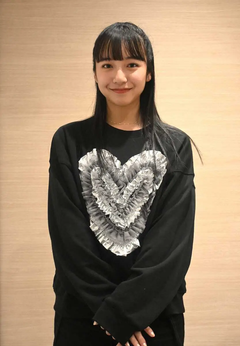 【画像・写真】インタビューに応じた山之内すず（撮影・小渕　日向子）