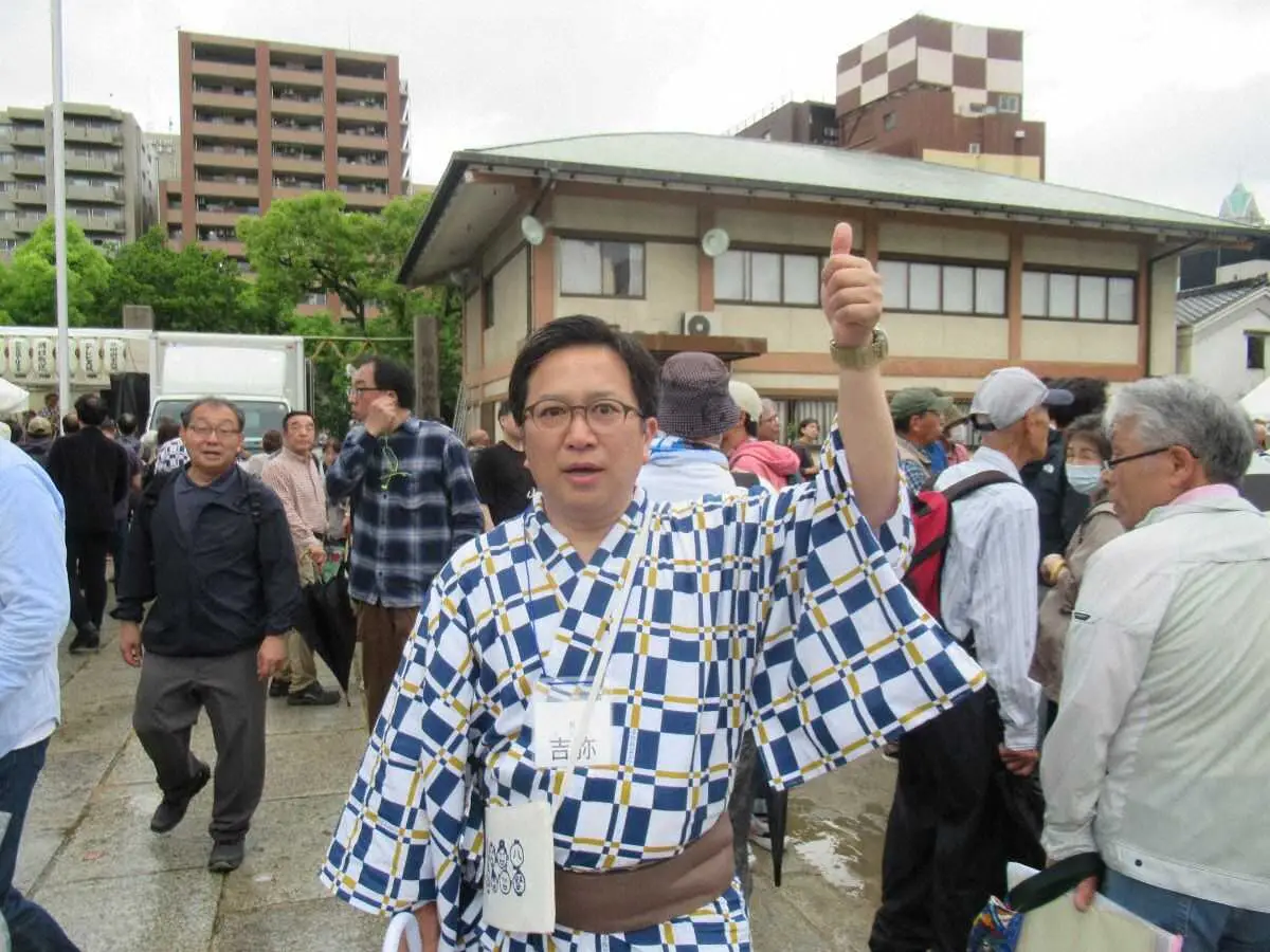 【画像・写真】桂吉弥「彦八まつり」でラジオ、トークショーなど大忙し