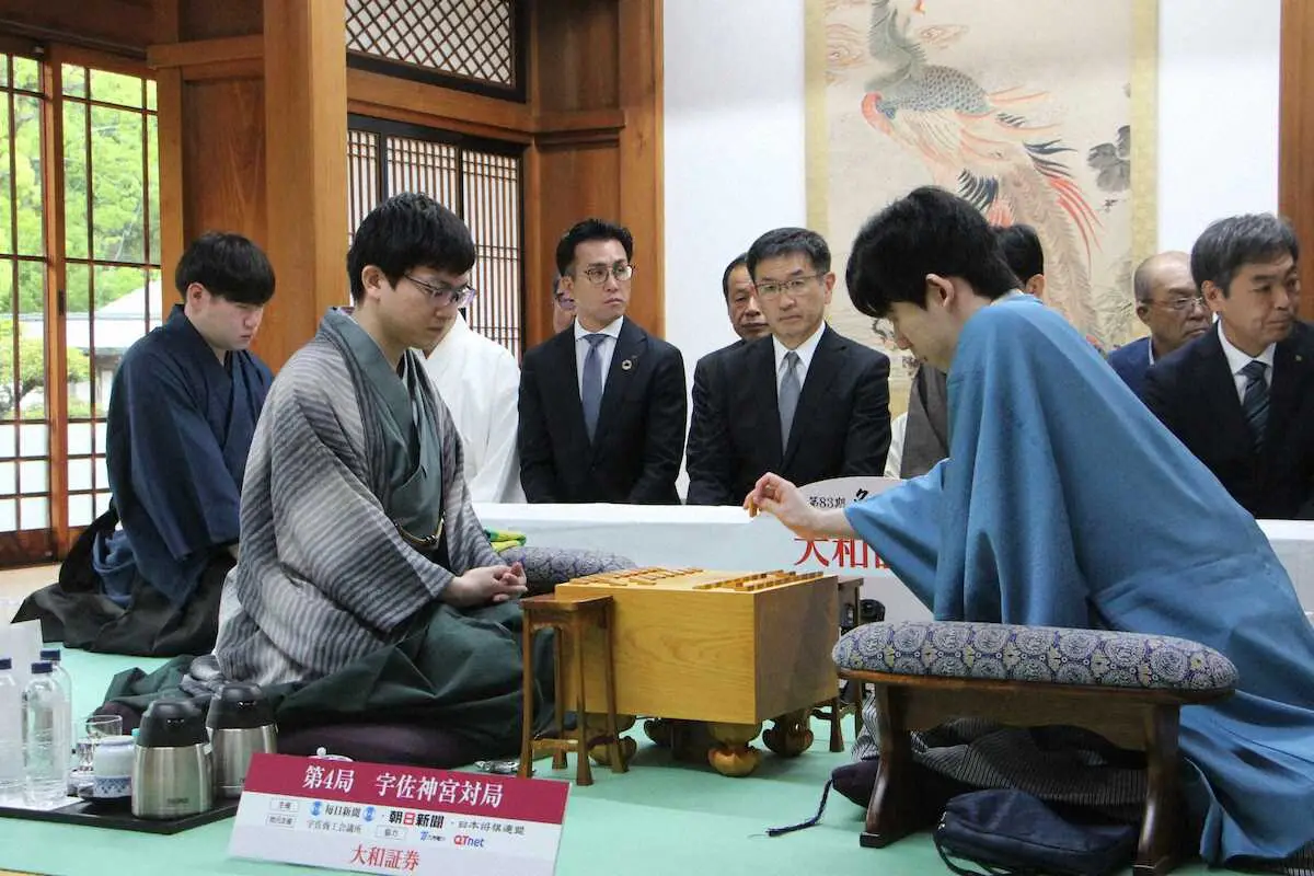 【画像・写真】藤井名人　第4局千日手に「本意ではない」　18日に指し直し　永瀬九段とは3年ぶり3回目