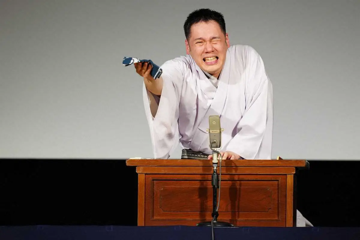 【画像・写真】神田伯山　劇場閉館「つらい」　丸の内TOEI“さよなら企画”で「小政の生い立ち」披露