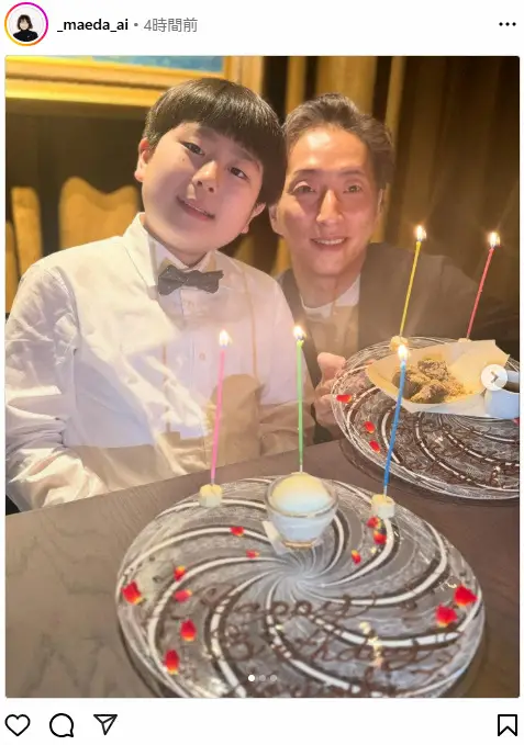 【画像・写真】中村七之助　ほっぺにチュー！微笑ましすぎる誕生日S　4月には結婚発表「かわいすぎ」の声