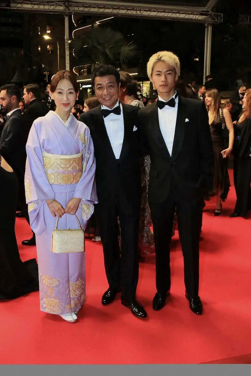 【画像・写真】中山秀征がカンヌでレッドカーペットデビュー「これ以上の感動はありません」