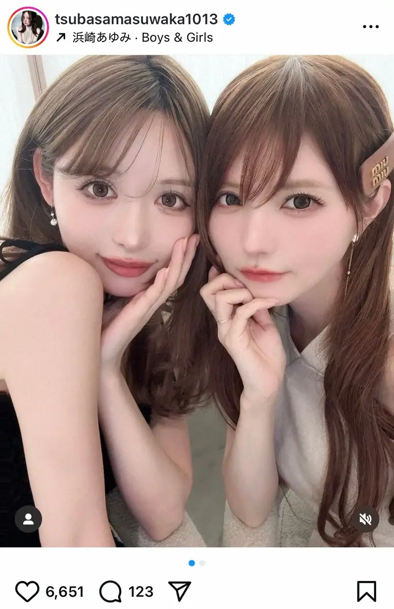 【画像・写真】平成カリスマギャルモ　令和のアラフォー近影2Sにファン感涙「エモすぎて固まる」「最強すぎる」