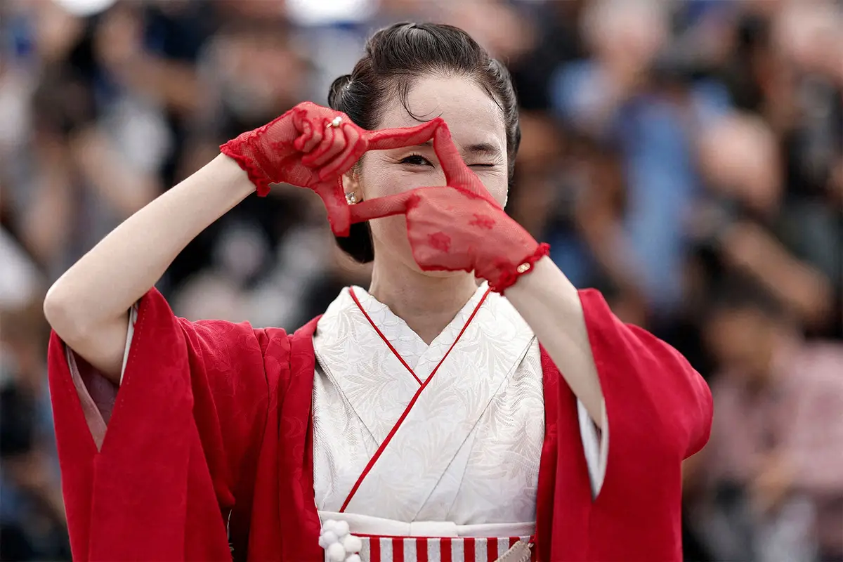 【画像・写真】世界に発信された吉田羊の着物姿（ロイター）