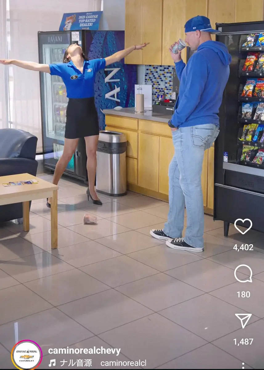 【画像・写真】ド軍選手出演のシボレー販売会社CM　大谷翔平の流行ポーズが登場　ファン「しっかり人気に乗っかってる」