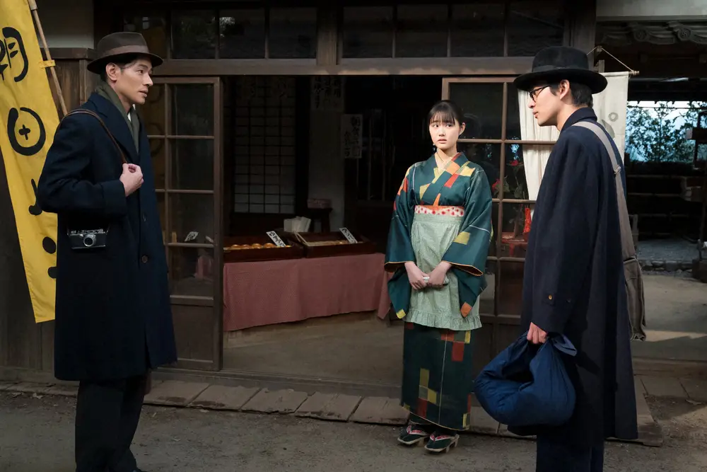 【画像・写真】【明日28日のあんぱん】第43話　嵩ショック、次郎と初対面＆のぶに作り笑い…さらに銀座で衝撃の再会　