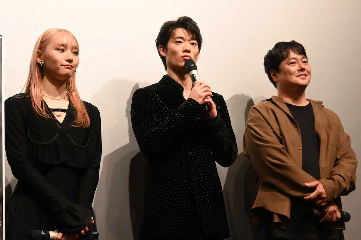 【画像・写真】“キングカズ”ジュニアが初主演映画の完成披露試写会であいさつ。最大の理解者は祖母