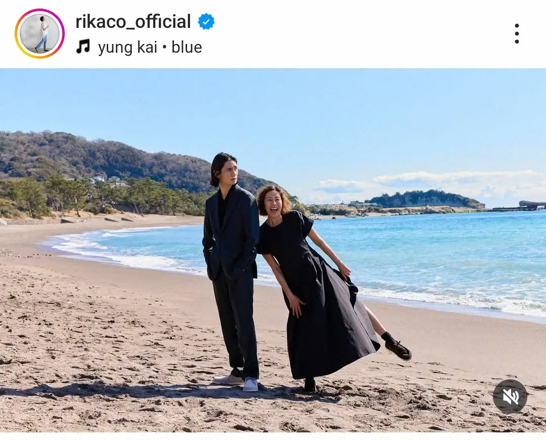 【画像・写真】RIKACO　愛息への思いつづる「いつも幸せをありがとう」俳優長男との2ショットが反響「素敵な写真」