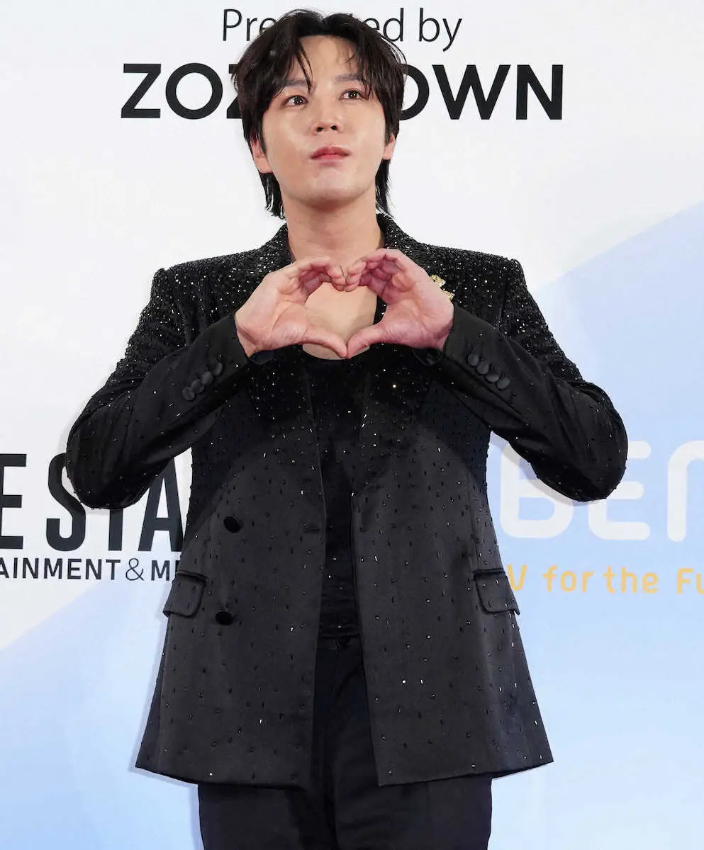 【画像・写真】チャン・グンソク「aespaの大ファン」　「ASEA　2025」レッドカーペットに登場