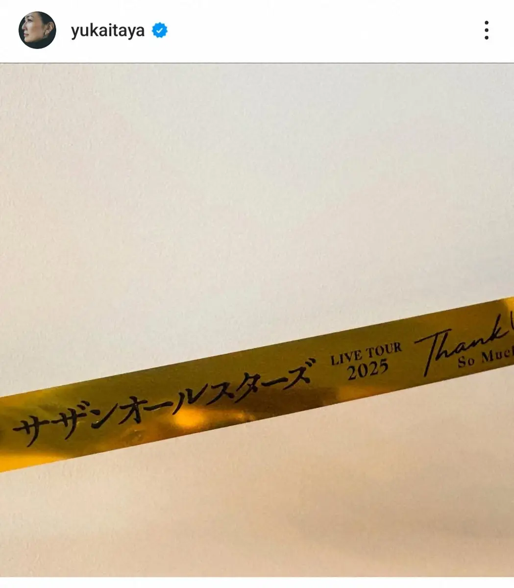 【画像・写真】板谷由夏　「ずっと私の青春」超人気ロックバンドのツアー千秋楽に参戦「詩がしみる。しみしみだ」