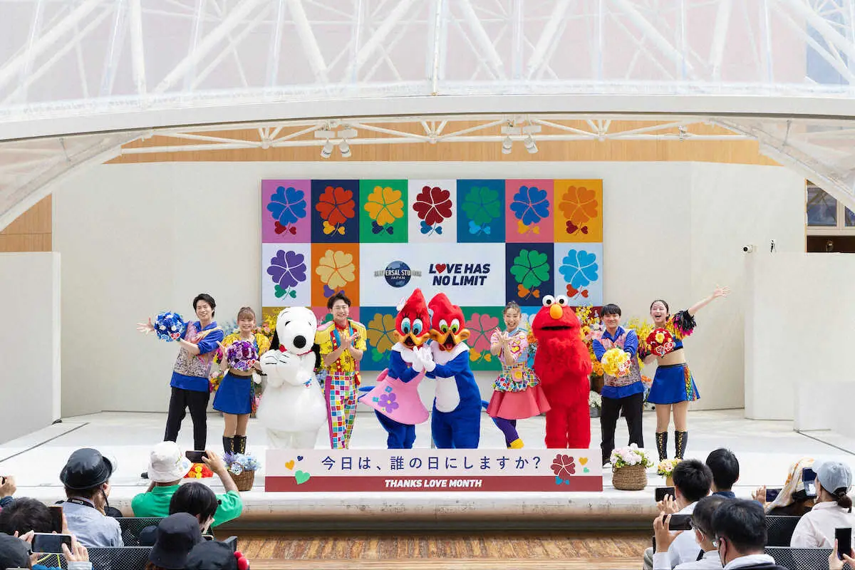 【画像・写真】ユニバーサル・スタジオ・ジャパンが万博会場で出張イベント開催