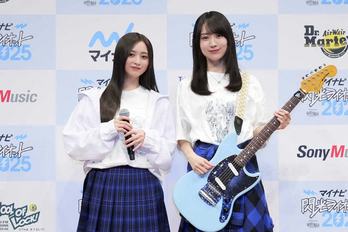 【画像・写真】乃木坂46井上和　初ステージは「出る前ボロボロに泣いて」賀喜遥香と「閃光ライオット」応援アンバサダー