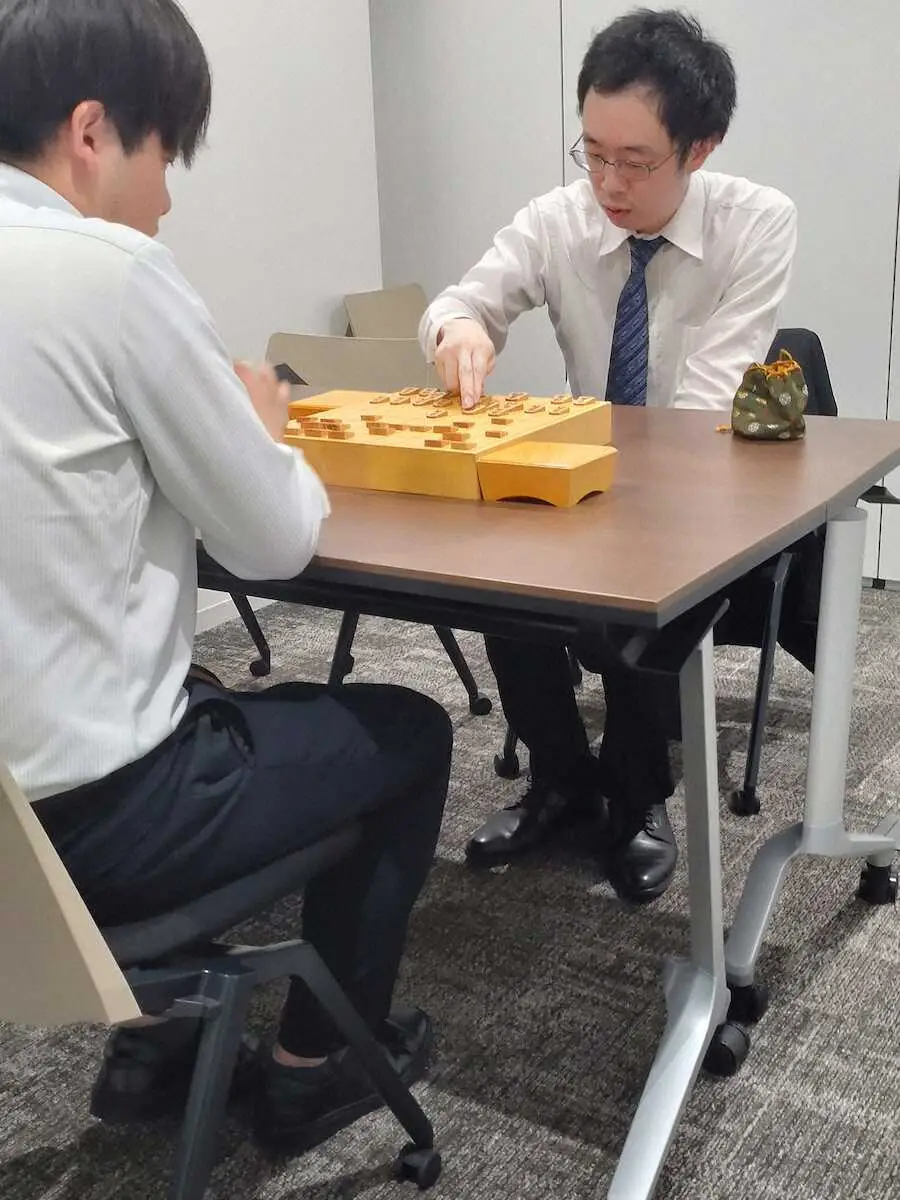 【画像・写真】石川五段　6期目で初の2次予選進出　王将戦で狩山五段に勝利