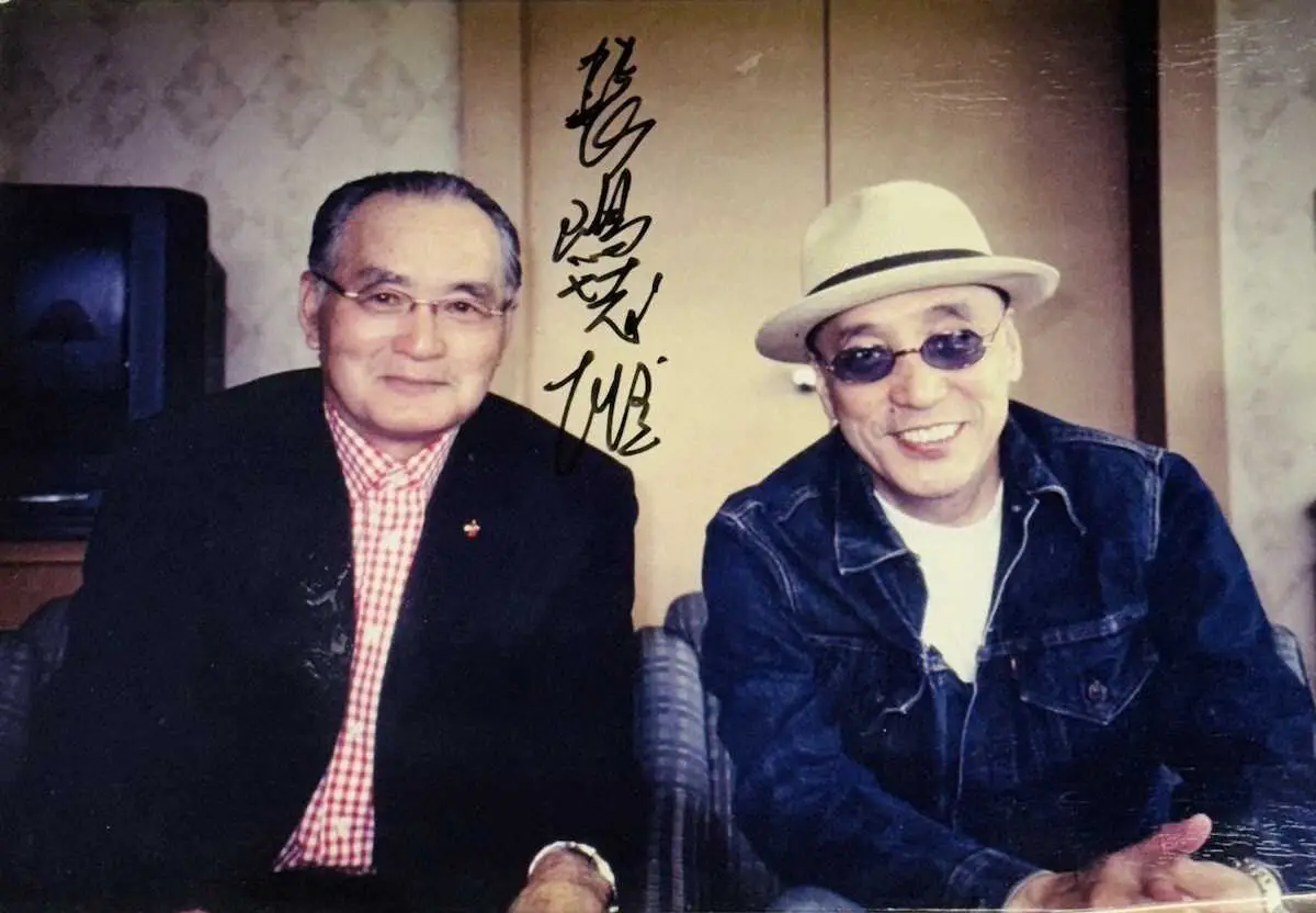 【画像・写真】憧れの長嶋茂雄さんとテリー伊藤