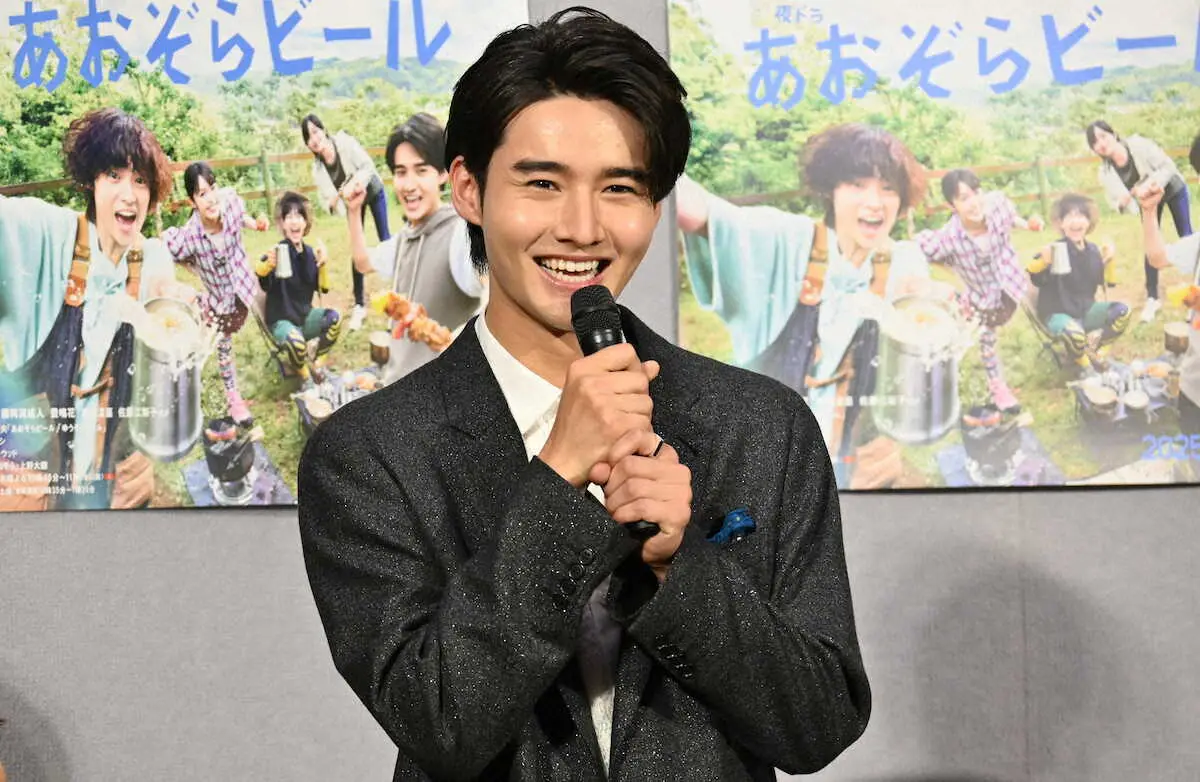 【画像・写真】藤岡真威人　川でのロケを振り返り「想像を超える冷たさ」