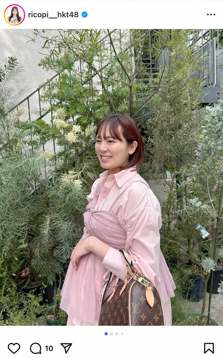 【画像・写真】第1子妊娠中の元HKT48タレント　ふっくらおなかの最新ショットに反響「大きくなったね」「ほっこり」