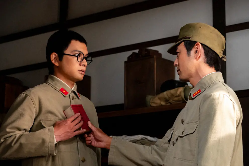 【画像・写真】【来週のあんぱん】第11週　嵩、先輩兵士から制裁も思わぬ再会！のぶ、次郎から手紙も言いようのない不安