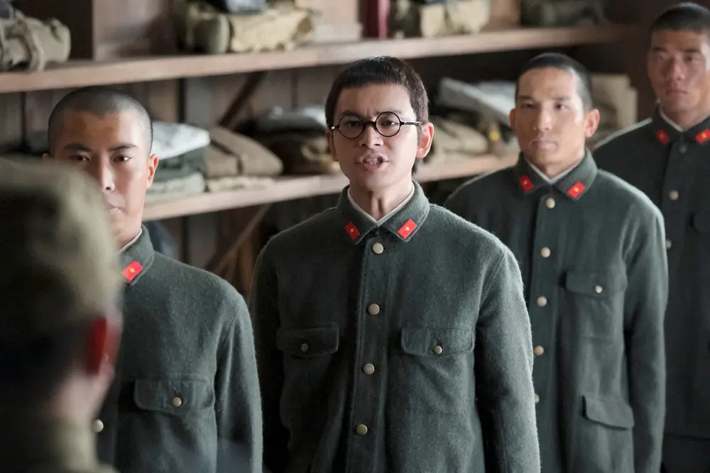 【画像・写真】連続テレビ小説「あんぱん」第52話。柳井嵩（北村匠海）は軍人勅諭をスラスラ暗唱し…（C）NHK 