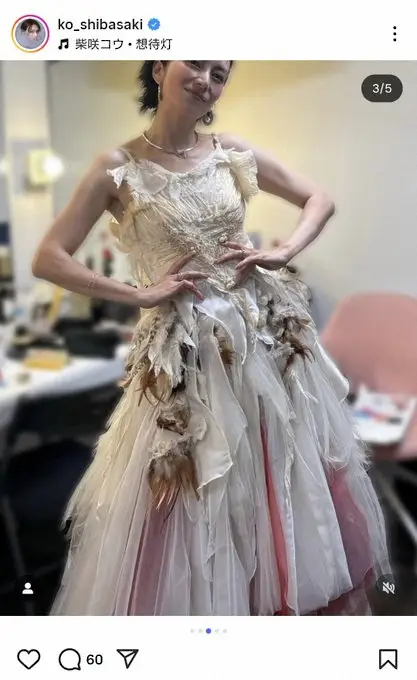 【画像・写真】柴咲コウ　「妖精さんみたい」羽？！幻想的なドレス姿が話題「女神さまのようなお姫さまのような」