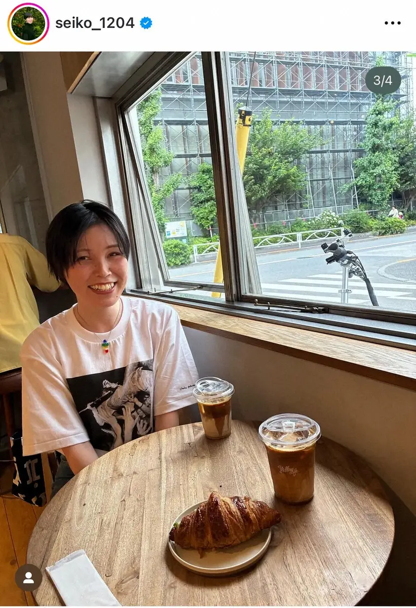 【画像・写真】元尼神インター・誠子　仲良し女優とのプラべショット披露　「会えるのがうれしくて…」お気に入りの服装で