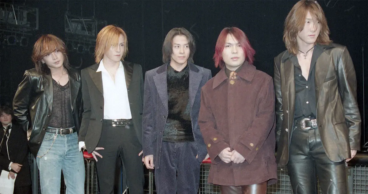 【画像・写真】97年復活会見でのLUNA SEA