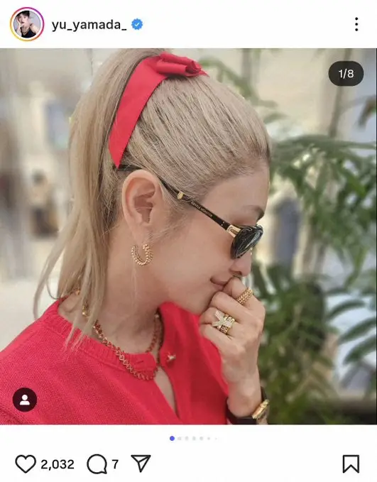 【画像・写真】山田優　高めポニーテールの美麗横顔にファンくぎ付け「べっぴんさん」「美し過ぎます」「本当に奇麗」