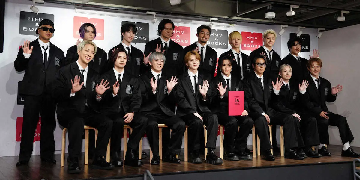 【画像・写真】「THE　RAMPAGE」　「僕たちの集大成」な書籍「16（R）OAD」発売記念イベント