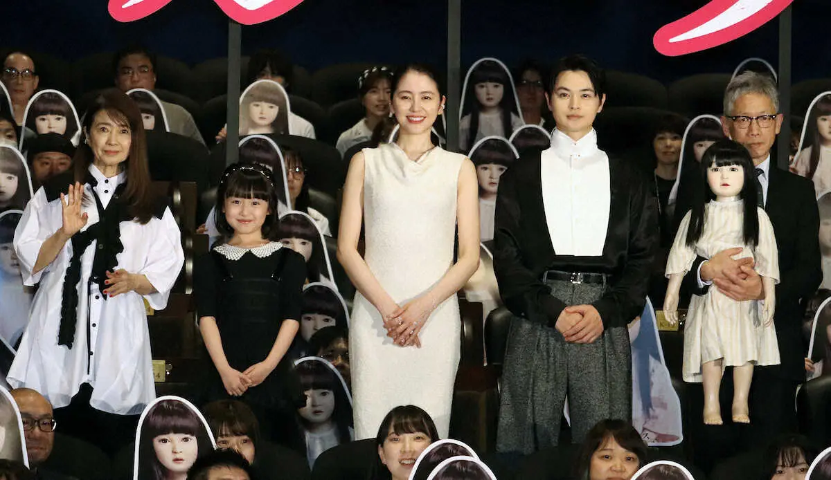 【画像・写真】長澤まさみ、ゾクっと発言　人形から気持ちが伝わった!?　主演映画「ドールハウス」初日舞台あいさつ