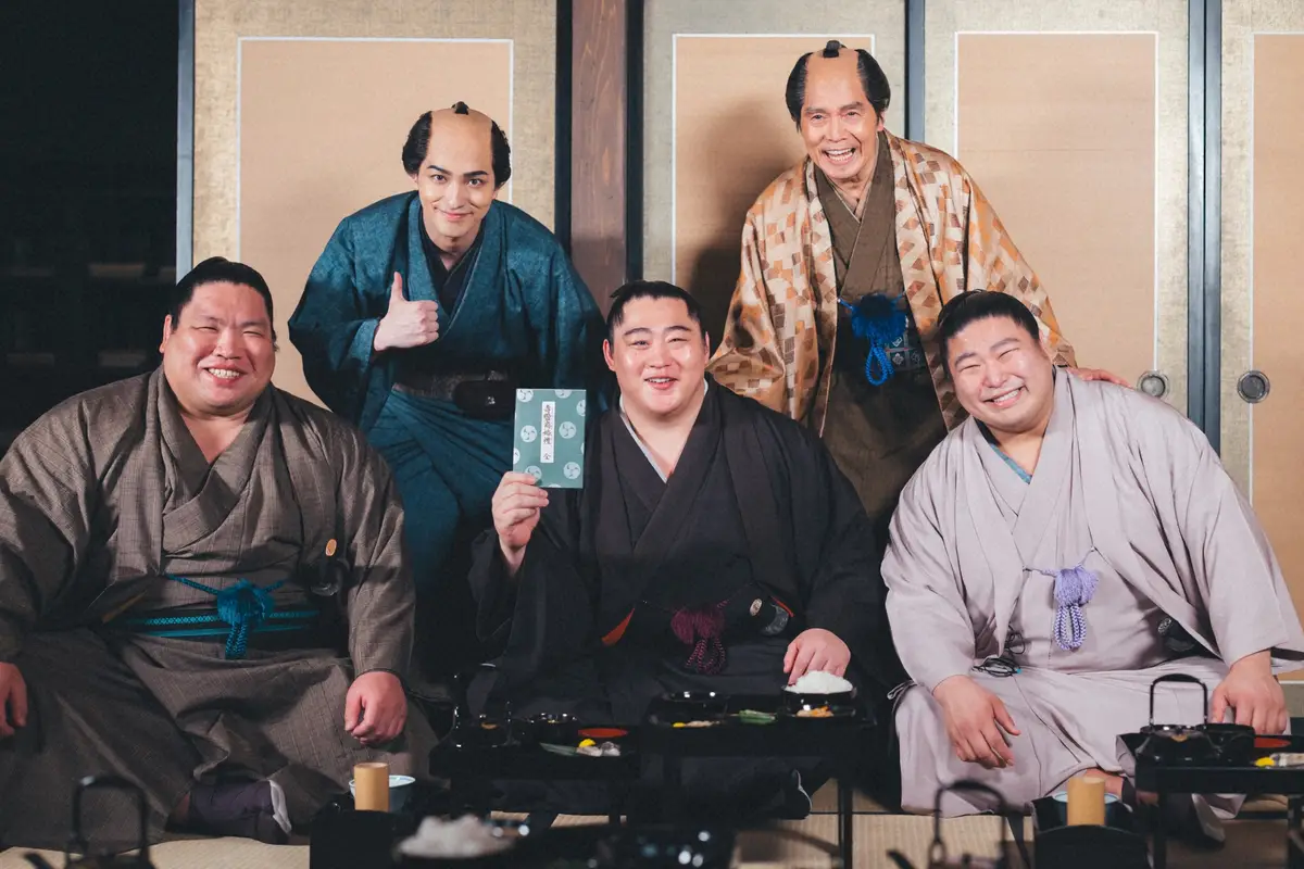 【画像・写真】若元春、遠藤、錦木の3力士が「べらぼう」出演　関取役でセリフも　若元春「取組より緊張」