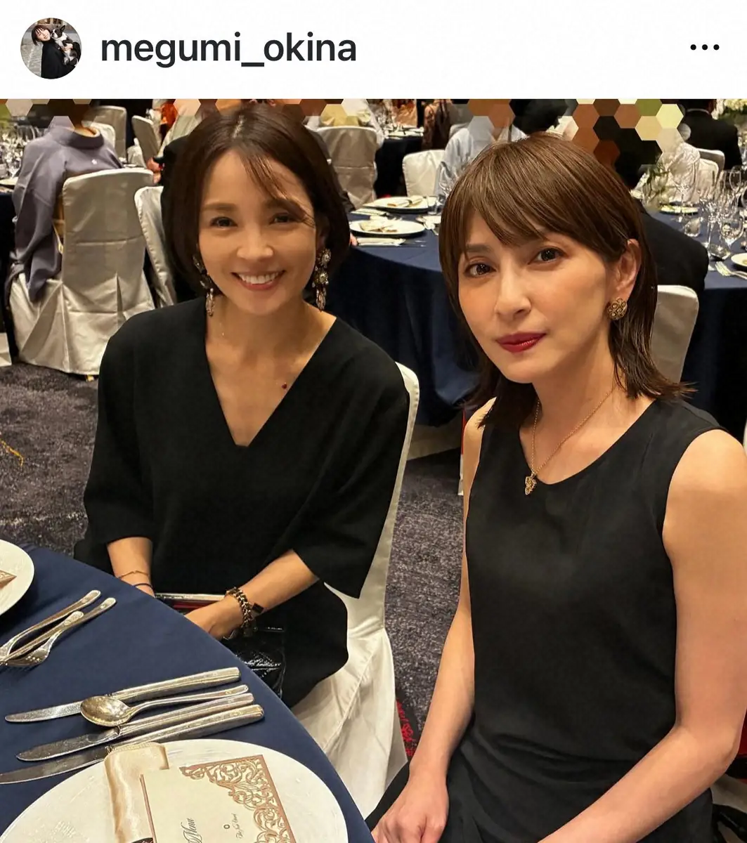 【画像・写真】“相撲好き”奥菜恵　輝の結婚式参列報告　隣になった人気女優との再会Sも披露「美人のトップが2人も」