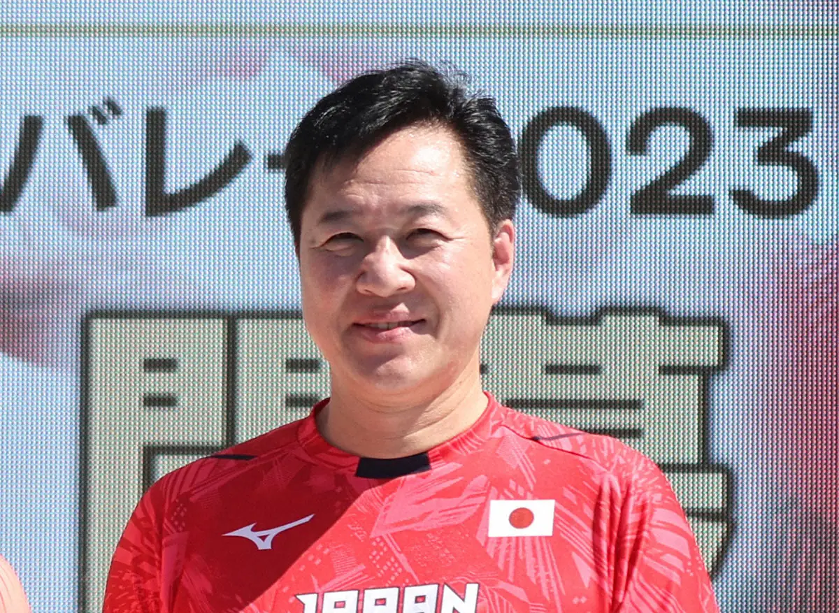 【画像・写真】日本バレーボール協会の川合俊一会長