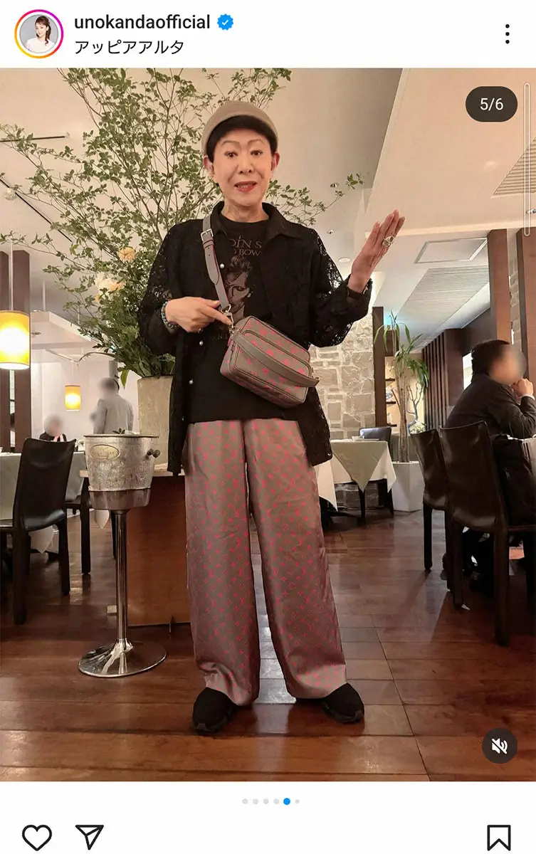 【画像・写真】神田うの　美川憲一の誕生日プレゼントはヴィトンのバッグ　以前毎年贈っていたものも明かす「今は無理～」