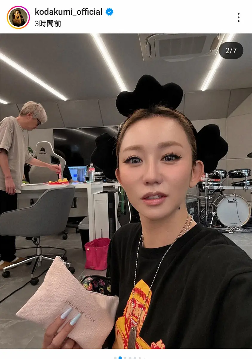 【画像・写真】倖田來未のインスタグラム（@kodakumi_official）から