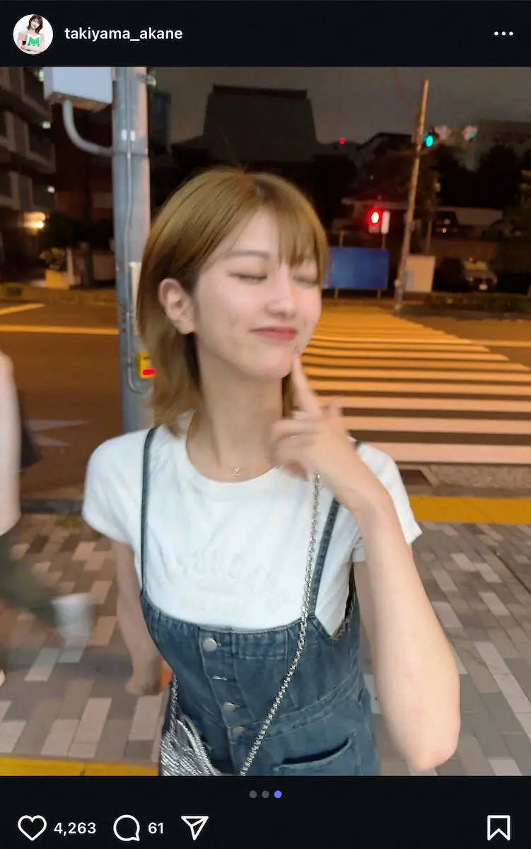 【画像・写真】ABEMA人気女子アナ「the酔っ払い」　ほろ酔いSに「可愛すぎ」の声　先日BD選手と熱愛報じられる