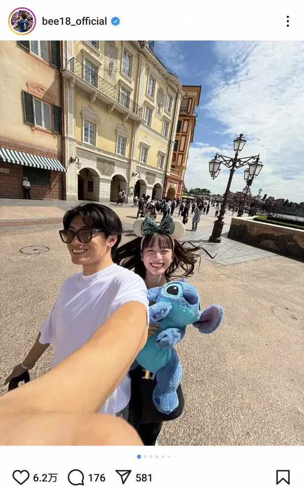 【画像・写真】上田綺世公式インスタグラム（@bee18_official）から