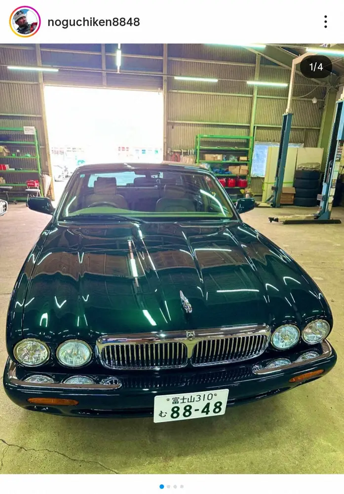 【画像・写真】野口健氏　24年前の英高級車を披露「修理不可能になるまで乗り続けたい」ナンバーにもこだわり