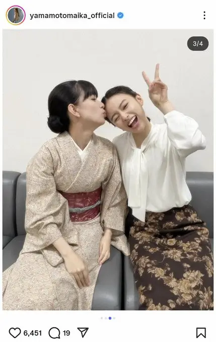 【画像・写真】山本舞香　ドラマ共演者から熱烈キス？！ファン歓喜「かわいすぎるー！」「素敵な2人」