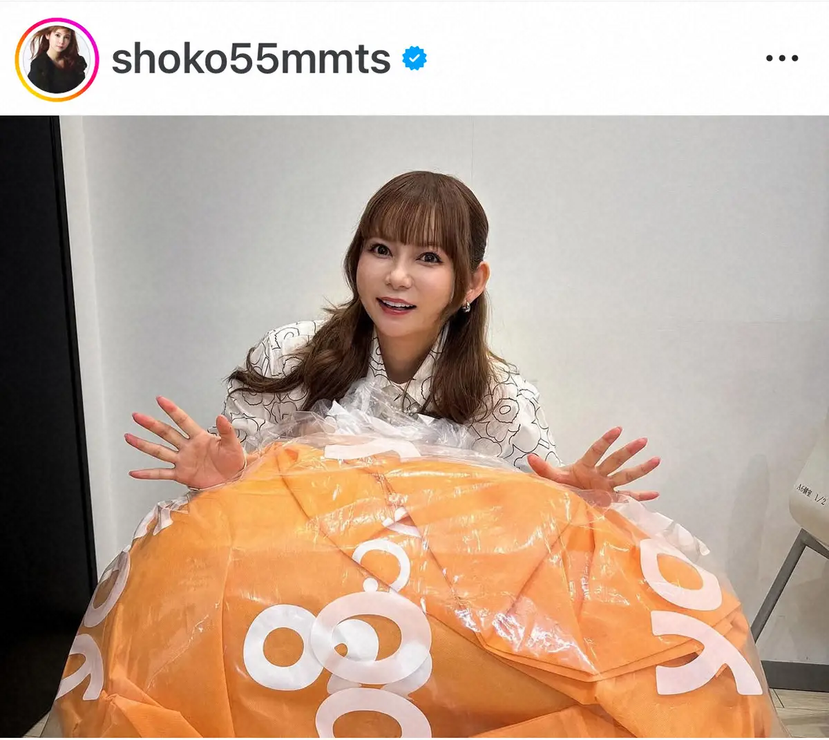 【画像・写真】中川翔子　インスタでも「ひるおび」産休入り報告　番組からのプレゼントは「授乳時に活躍する…」