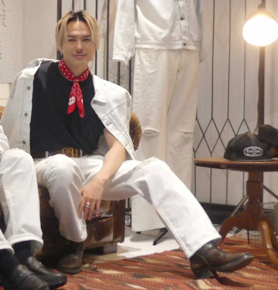 【画像・写真】自身がプロデュースするアパレルブランド「RILY」のポップアップストアの取材会に出席した三代目J　SOUL　BROTHERSの今市隆二