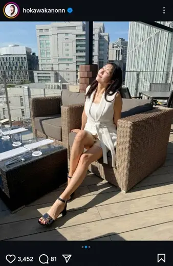 【画像・写真】“美しすぎる気象予報士”穂川果音　今年初のショーパン・コーデ披露に「美脚」「美しすぎる」